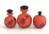Art Deco Czech Glass Vanity Set