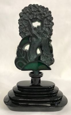 Art Deco Czech Perfume Bottle