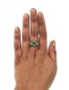 Art Deco Emerald and Diamond Ring
