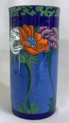 Art Deco Hand Painted Earthenware Vase, circa 1925-30