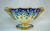 Art Deco Longwy Pottery Centrepiece