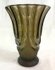 Art Deco Quartz Colour Art Glass Vase