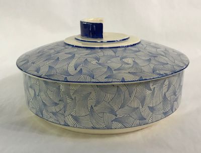 Art Deco Royal Doulton “Envoy” Covered Vegetable Bowl