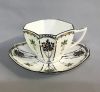 Art Deco Shelley Teacups & Saucers
