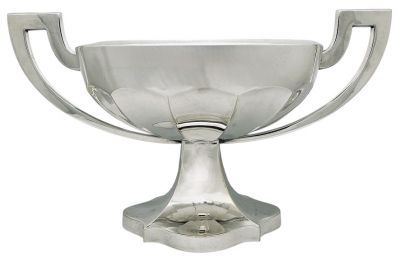 Art Deco Silverplate Trophy