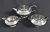 Art Deco Silver 3 Piece Tea Set