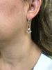 Art Deco Inspired Diamond Onyx Coral Earrings