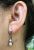 Art Deco Style Pearl and Diamond Earrings