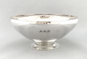 Art Deco Tiffany & Co. sterling silver bowl, designed circa 1925.