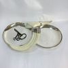 Art Deco Tusk Handled Silver Plate Vide-Poche