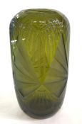 Art Deco Verrerie Legras Art Deco Vase, French, circa 1930s