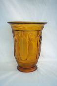 Art Deco Walther & Sohne Art Glass Vase