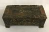 Art Nouveau Copper Cigar Box