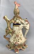 Art Nouveau Fantastical Figural Coffee Pot