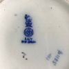 Art Nouveau Flow Blue Earthenware Water Jug