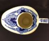 Art Nouveau Flow Blue Earthenware Water Jug