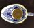 Art Nouveau Flow Blue Earthenware Water Jug