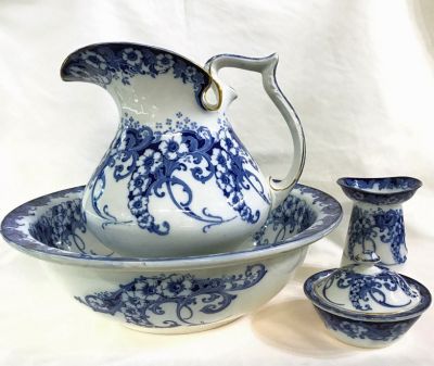 Art Nouveau Royal Doulton Jug & Basin Set