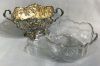 Art Nouveau Silver Frame Centrepiece Bowls
