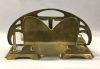 Arts & Crafts Brass Inkstand circa 1905