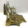 Arts & Crafts Brass Inkstand circa 1905