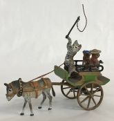 Austrian Cold Painted Bronze Miniature Figural Group