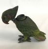 Austrian Parrot Inkwell, Cold Painted Spelter, circa 1900
