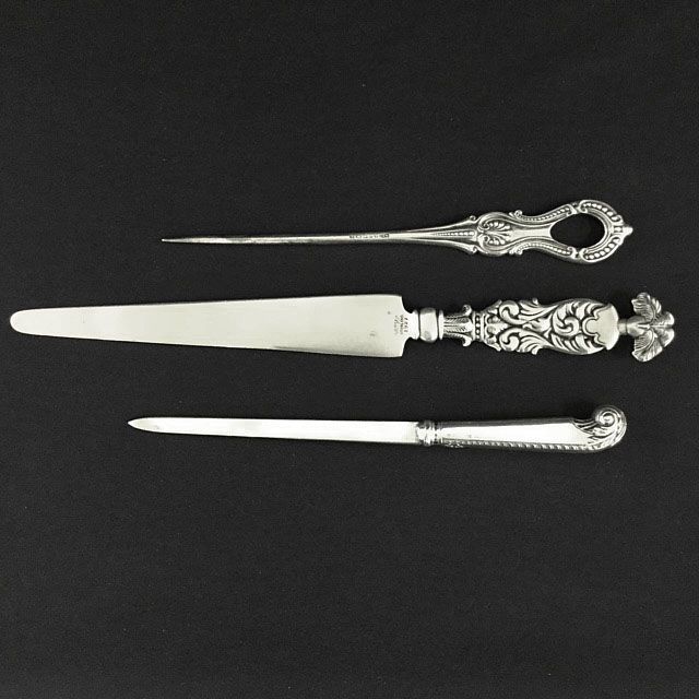 Antique & Vintage Silver Letter Openers