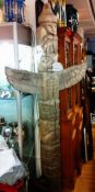 British Columbia Haida Totem Pole