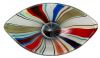 Barovier Murano Art Glass Gondola Shaped Bowl