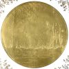 Bavarian Acid Etched Gold Service Plates, Germany, Mid 20th Century