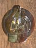 Bela Voros Cubist Bas Relief Plaque Sculpture Art Deco