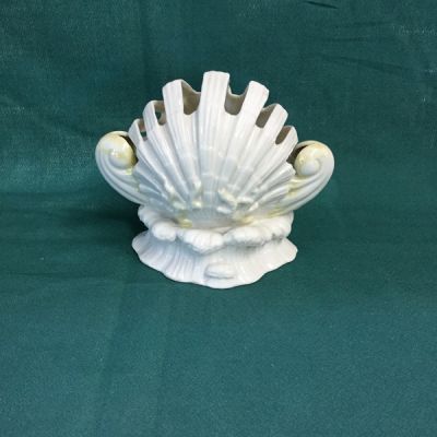 Belleek Violet Vase