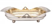 Biedermeier Style Silver Bowl Continental European In Origin