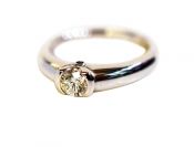 Birks Canadian Diamond and Sapphire Ring