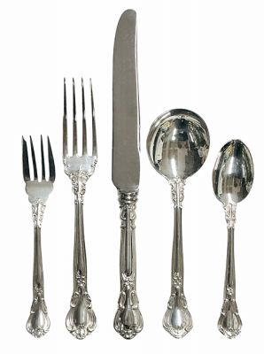 Sterling Silver Flatware - Chantilly By Birks and Gorham