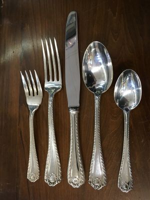 Birks Cascade Regency Plate Flatware