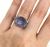 Birks Vintage Star Sapphire and Diamond Ring