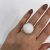 Birks Vintage White Onyx and Diamond Ring