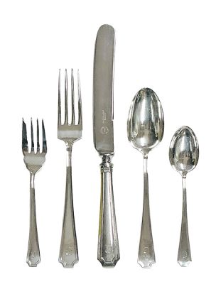 Sterling Silver Flatware - Fairfax By Birks