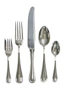 Sterling Silver Flatware - Line and Thread By Birks