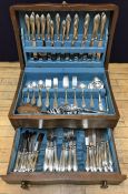 Birks Tudor Royal Sterling Silver Flatware