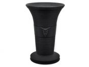 Wedgwood Black Basalt Vase Rams Head