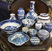 Blue and White Ceramics Collection