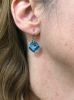 Blue Topaz Drop Earrings
