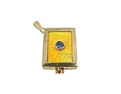 Topaz Locket