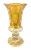 Bohemian Coloured Crystal Vase, circa 1880-1900