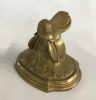 Bronze Horse Tack Form Inkwell