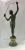 Bronze Sculpture of Female Nude Fencer Signed Austria Birks
