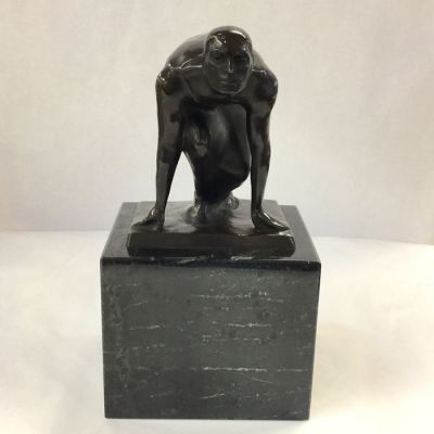 Bronze Sculpture By Wilhelm Andreas